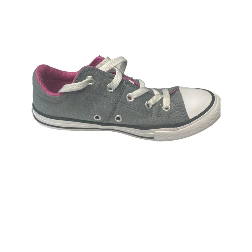 Converse Size 2.5 Gray with Pink Interior‎ Chuck Taylor